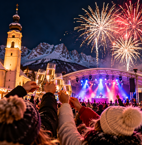 Capodanno a San Cassiano 2026: festa in piazza e musica